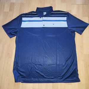 Blue Callaway Golf Shirt with Logo